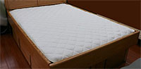 100% Polyester Quilted Mattress Pad Waterbed STYLE 8