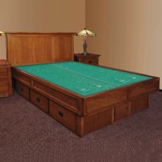 MB01217 - Boyd Comfort Supreme - WoodFrame Waterbed - The Waterbed Doctor -  Detail